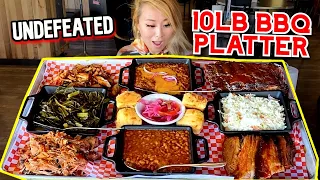 UNDEFEATED 10LB BBQ PLATTER - Pitmaster CHALLENGE at Dang BBQ in Seaford, New York!! #RainaisCrazy