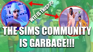 The Sims Community is FAKE GARBAGE (RANT!)