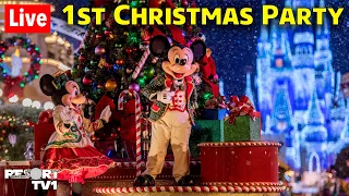 🔴Live: First Mickey's Very Merry Christmas Party 2023 - Walt Disney World Live Stream