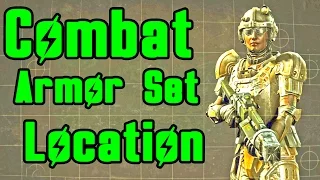 Fallout 4: How to get Full Combat Armor (READ DESCRIPTION!) Location Guide