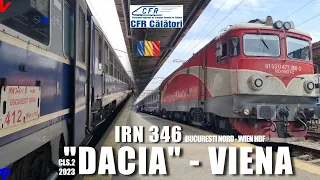 Bucharest-Arad IRN 346 "Dacia" | The entire journey in Romania by train 2023 + incident
