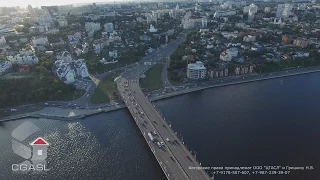 Аэросъемка города Воронеж (панорама)