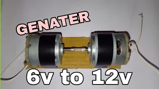 HOW TO MAKE MINI GENATER (AT HOME) Amazing idea new project science project video