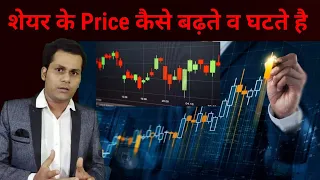 Share के Price क्यों घटते बढ़ते है | Basic Of Stock Market | how does stock price change