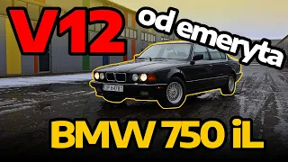 Tak odpala tylko V12! BMW e32 750 iL. Dwanaście cylindrów, 300 koni i jeden właściciel od 30 lat