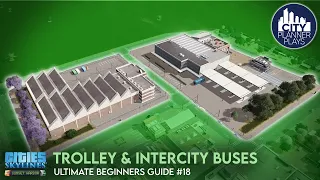 Trolley & Intercity Buses | Sunset Harbor DLC | Ultimate Beginners Guide to Cities Skylines #18