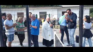 Inaugurato il campo di padel a Schiavi di Abruzzo, il sindaco Piluso fa il primo tiro
