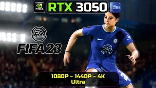 RTX 3050 8GB | Fifa 23 | 1080P, 1440P, 4K | Ultra