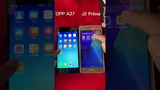 OPPO A37 VS Samsung J2 prime which one turn on first #shorts