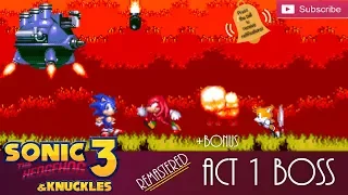 Sonic 3 & Knuckles - Act 1 Boss (S3 Version) Remix