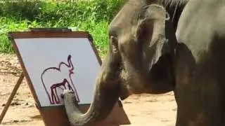 Слон, который рисует слона