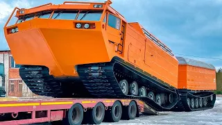 Dangerous Fast Transport Skills Biggest Train, Vehicles, Truck - Heavy Bulldozer & Excavator Fails