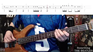 Something by The Beatles - Bass Cover with Tabs Play-Along