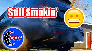 Explorer 3.5L EcoBoost: Still Smoking While Idling from Exhaust