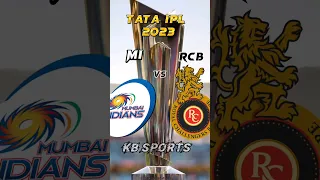 Mi vs Rcb ipl 2023#shorts #shortvideo #ipl