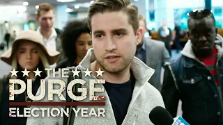 Murder Tourists Arrive for Purge Night | The Purge: Election Year