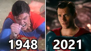 Evolution of SUPERMAN Movies and TV 1948 - 2021 (batman v superman)