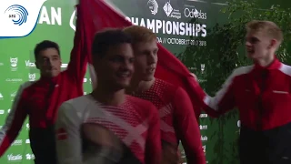 Denmark - 2018 TeamGym European Champions, senior men's team