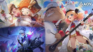 Upcoming New Skin AOV March - April  2024 | AOV X HoK | AOV / RoV / LiênQuân / 傳說對決