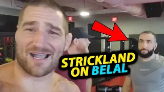 Sean Strickland on his BEEF😡 with Belal Muhammad