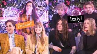 eurovision 2021 artists choose their favourite songs