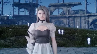 Final fantasy Crossover Terra wars Noctis and Sarah good bye Cutscene