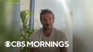 Soccer star David Beckham lends social media accounts to head of Ukrainian maternity hospital