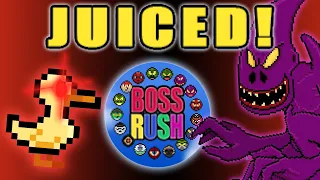 Juiced! - Boss Rush (with duck mask)