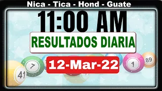 11 AM Sorteo Loto Diaria Nicaragua │ 12 Marzo 22