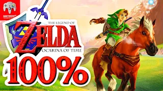 Zelda Ocarina of Time Switch Online N64 - 100% Longplay Full Game Walkthrough No Commentary Gameplay