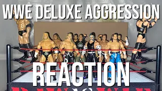 WWE Deluxe Aggression Figures Reaction Jakks Pacific