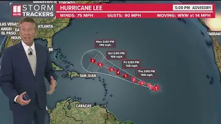 Tracking the tropics | Hurricane Lee update