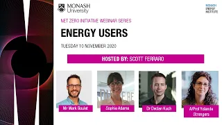 Energy Users | Monash Energy Webinar Series