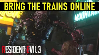 Bring the Trains Online in the Subway Office & Return to the Subway Station | Resident Evil 3 Remake