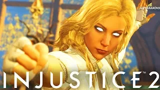 THE GODDESS OF DAMAGE AND MIXUPS! - Injustice 2 "Black Canary" Gameplay (Online Ranked)