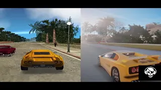 GTA:Vice City (2002) vs REMASTER GTA:Vice City 4k graphics 60FPS HDR GTA 5 MOD PC