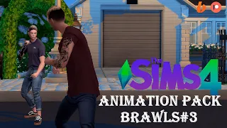 Sims 4 | Animation pack brawls#3 (DOWNLOAD)