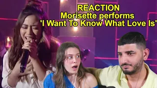 COUPLE REACTS TO -Morisette performs 'I Want To Know What Love Is'