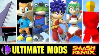 Smash Remix Characters in SMASH ULTIMATE!