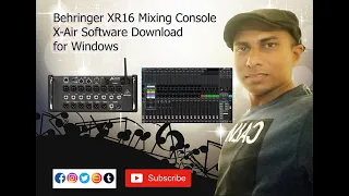 Behringer xr16 digital mixer app for pc download