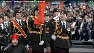 AMERICAN REACTS | RUSSIAN HELL MARCH 2021: Victory Day parade in Moscow's Red Square