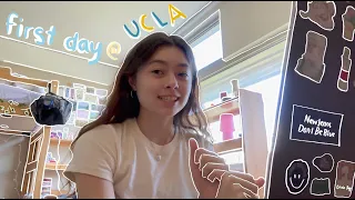 first day of school at ucla!