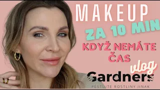 triky na makeup za 10min + vlog z Gardners domu si nesu jungli ve skle