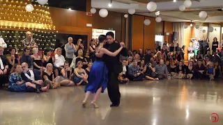 CARLITOS ESPINOZA & AGUSTINA PIAGGIO  Bailan NUEVE PUNTOS (1ª version ) CARLOS DI SARLI