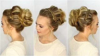 Braided Headband Updo | Missy Sue