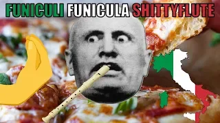 Funiculi Funicula SHITTYFLUTE (Spiderman Pizza Song)