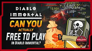 Can You Actually Free To Play In Diablo Immortal? Let's Find Out