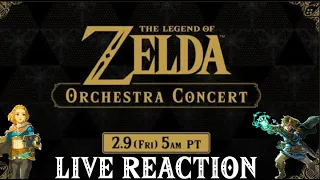 Legend of Zelda Orchestra Concert 2024 LIVE REACTION