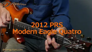 2012 PRS Modern Eagle Quatro, Mahogany & Artist Series Maple