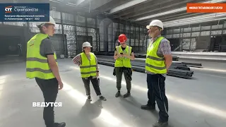 Видеообзор строительства культурно-образовательного комплекса в Калининграде (август,2022)